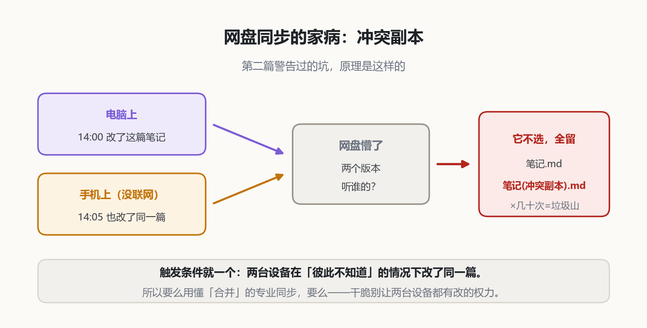 冲突副本原理